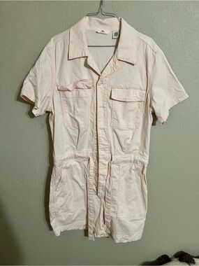 Levi's Light Pink Short-Sleeve Utility Jacket